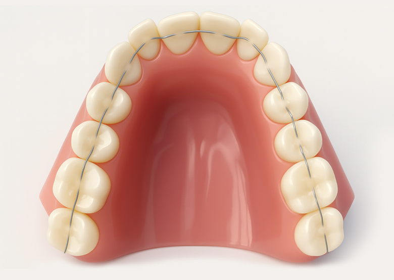 apparecchio denti filo invisibile
